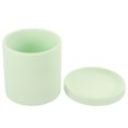 thumbnail image 6 of KAKOWELY Ceramic Planter Light Green 1Set 4.32In Cylindrical Nordic Style, 6 of 6
