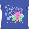 thumbnail image 4 of Inktastic My Great Grandma Loves Me- Cute Dragonfly Boys or Girls Toddler T-Shirt, 4 of 5