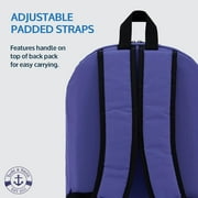 Yacht & Smith 48 Pack Backpack, Bulk 17 inch Lightweight Outdoor Travel Gym Corporate Events Bag