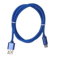 thumbnail image 1 of Línea de transferencia de datos del teléfono del cable de la cuerda trenzada 1A USB para el cable de carga del teléfono móvil el 1m, 1 of 8