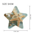 thumbnail image 3 of Star Night Light Auto On/Off Plug-in Wall Light with Light Sensor Warm White LED for Home Party Starfish with Flowers, 3 of 6