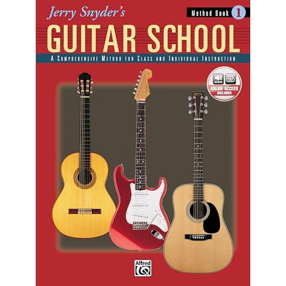 Pre-Owned Jerry Snyder's Guitar School, Method Book 1: A Comprehensive Method for Class and Individual Instruction, 9780882849010, 0882849018, Paperback, Illustrated edition