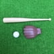 thumbnail image 2 of Puppenhaus Mini Baseball Bat Handschuh & Ball Modell 1:12 Puppenhaus Accerrories Spiel Kleine Dekoration, 2 of 9