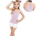thumbnail image 6 of FamilyThread 5 Pack Girls Tank Tops Solid Sleeveless Undershirts Scoop Neck Undershirts Soft Tops For 1-13Y, 6 of 8