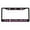 Black/Carbon/Light Pink, variant on Seahorse Tropical Waves of Fun Beach Style Metal License Plate Frame Personalized/Car Accessories Car Tag Holder Cover Carbon (Chrome/Carbon/Yellow)