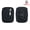 Black, variant on Royal Bagger RFID Mini Genuine Leather Women's Coin Purse - Solid Color Buckle Pouch for Keys, Earphones & Daily Essentials 3603