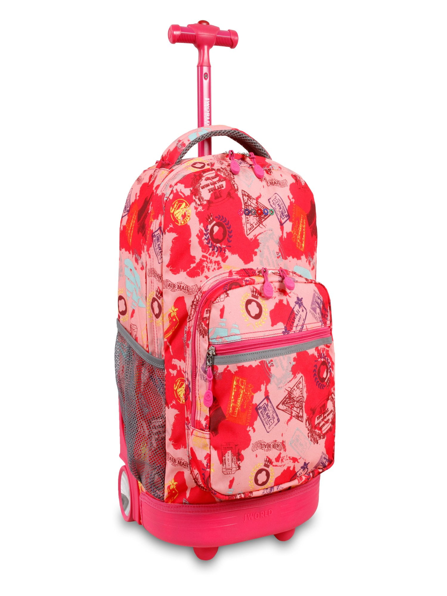 J World Sunrise 18" Rolling Backpack