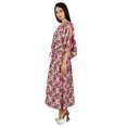 thumbnail image 5 of Bimba Women Designer Kaftan Long Maxi Drawstring Beach Coverup Caftan, 5 of 7