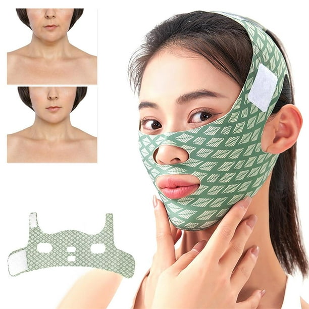 Elastic Face Slimming Bandage V Line Face Shaper – Ammpoure Wellbeing