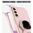 thumbnail image 4 of Compatible with Samsung Galaxy S23 Plus Case Silicone TPU Plating, Galaxy S23 Plus Case Cute Astronaut Pattern Samsung S23 Plus Phone Case with Stand for Women Girls (Pink), 4 of 14
