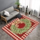 thumbnail image 5 of Alfombra para sala de estar, alfombra para dormitorio con diseño de Feliz Navidad, alfombra exclusiva para puerta antideslizante, 5 of 6