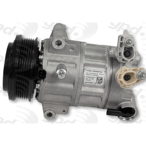 Global 7513400 New A/c Compressor Fits select: 2018-2020 FORD ECOSPORT