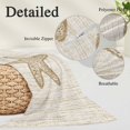 thumbnail image 3 of Beige Starfish Body Pillow Cover 20 x 54 Inch Decorative Pillow Cover Vintage Gray Farmhouse Coastal Summer Lumbar Pillowcase Seasonal Rectangle Cushion Case for Couch Sofa Bed Living Room, 3 of 9