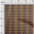 thumbnail image 1 of oneOone Cotton Cambric Fabric Geometric Block Print Fabric By Yard 56 Inch Wide, 1 of 1