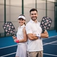 thumbnail image 6 of Pickleball Paddles Set,Pioneer Flower Floral Print Pattern Fiberglass Surface Pickleball Racket Set with 2 Indoor Outdoor Pickleball Balls and Pickleball Bag,Pickle-ball Equipment, 6 of 6