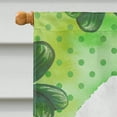 thumbnail image 3 of Dandie Dinmont Shamrocks House Flag, 3 of 4