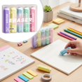 thumbnail image 3 of Clearance Sale! 5PACK Colorful Hexagonal Erasers, Soft Rubber Pencil Erasers for Sketching & Writing, Rubber, for Office & Home, (9.1x7x1.8cm, Assorted), 3 of 5