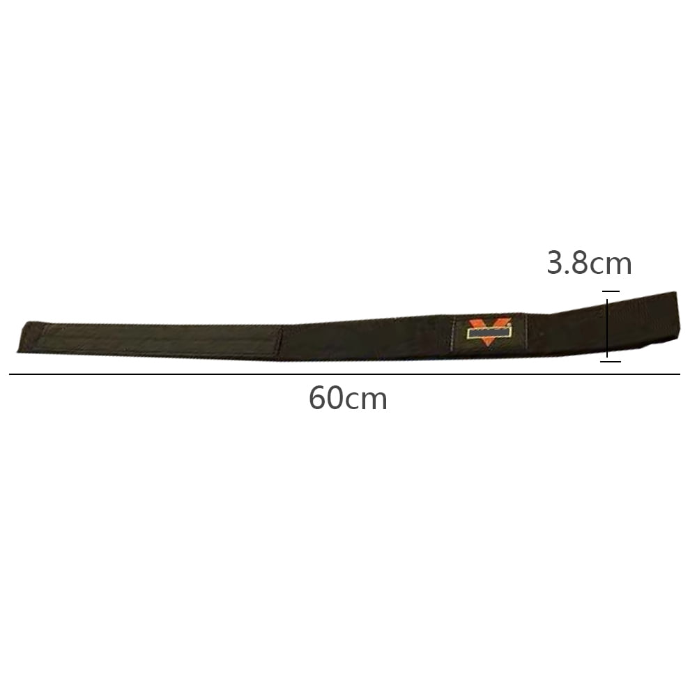 Lifting Straps - Wrist Support Wraps - for Powerlifting, Bodybuilding, Gym Workout-black