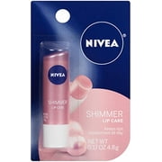 Nivea A Kiss of Shimmer Lip Care Stick - Pearly Shimmer 0.17 oz (Pack of 14)