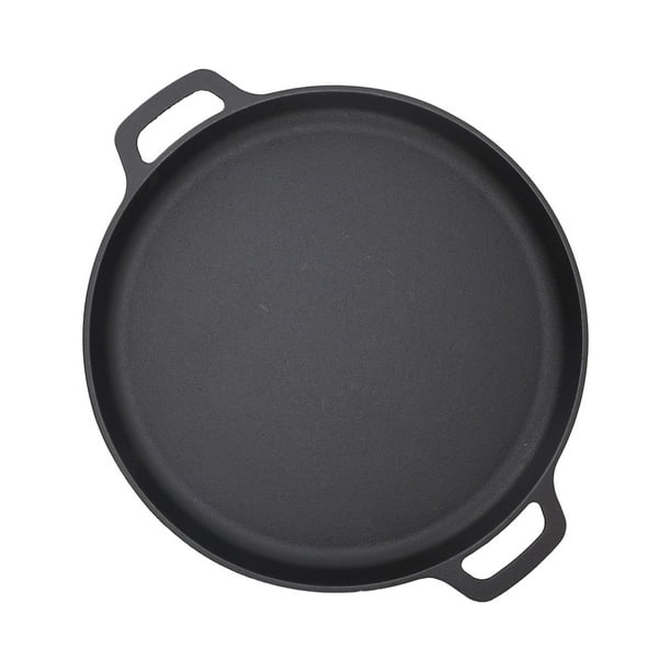 Sartén Plana Para Panqueques De Hierro Fundido Engrosado, Rendimiento De Transferencia De Calor, Antiadherente Y Fácil De Usar, Sartén Multifuncional