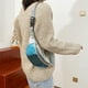 thumbnail image 3 of Riñonera para correr con lentejuelas y láser de Hukapapa con correas ajustables para mujeres u hombres, para correr y viajar, 3 of 5