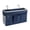 Dark Blue / Upgraded Oversized Version, variant on Upgraded Hanging Storage Bag, Wall-Mounted Bedside Organizer Pouch, Multi-Pocket Dorm Room Fabric Storage for Books Tablets and Essentials, Large Opening Design- Black Checkered Pattern Upgrade