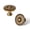 Antique Brass, variant on Goo-Ki Antique Brass Cabinet Drawer Knobs, Vintage Floral Medallion Design, Zinc Alloy Cabinet Handles for Dresser,Wardrobe,Cupboard, 6 Pack
