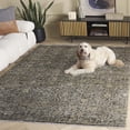 thumbnail image 3 of SAFAVIEH Vintage Overdye Lagrange Oriental Area Rug, Green/Grey, 8' x 10', 3 of 11