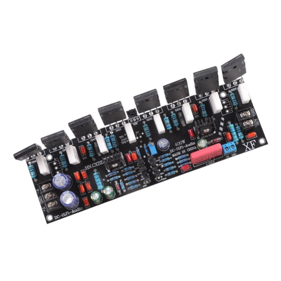 Professional Mono 400W Amplifier Double Stage Electric Designs for Powerful Bass