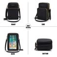 thumbnail image 3 of Touch Screen Phone Crossbody Bag - Black, 3 of 6
