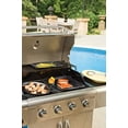 thumbnail image 4 of Lodge Seasoned Cast Iron Rectangular Griddle - 15 x 12.25 Inches. Jumbo Chef’s Serving Platter, 4 of 5