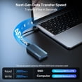 thumbnail image 3 of Carcasa SSD ACASIS TBU 405 Pro 40 Gbps M.2 NVMe con ventilador de refrigeración, 3 of 8