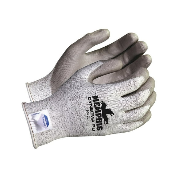 MCR Safety Dyneema Gloves ,GLOVES,DYNEEMA,DIP,XLG,GY