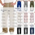thumbnail image 3 of BXJX Boys Cargo Sweatpants, Casual Relaxed Fit Straight-Leg Elastic Waist Kids Athletic Pants with Drawstring Gray Size 11-12 T, 3 of 7