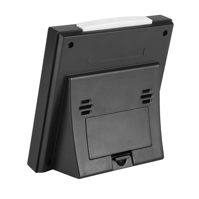 Reloj despertador con termómetro digital, reloj despertador con termómetro digital, reloj despertador con pantalla de temperatura, diseño a prueba de futuro