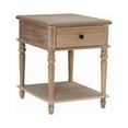 thumbnail image 3 of McGhie Single Drawer End Table with Shelf, Light Gray, 3 of 12