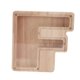 thumbnail image 2 of Hucha Con Letras De Madera Para Niños, Gran Capacidad, Alfabeto F, Hucha, Decoración Transparente Para El Hogar, 2 of 7
