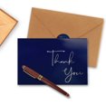 thumbnail image 4 of xianyou-40 Cartes de Remerciement Bleu Marine avec Enveloppes - Notes de Vœux Élégantes Ensemble en Vrac Grande Boîte Aspect Professionnel Parfait pour Mariage, Affaires, Remise de Diplômes, Baby Shower et Bien Plus, 4 of 4