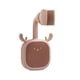 thumbnail image 1 of Tenedor de cabezal de ducha Impermeable Plástico Lindo autoadhesivo Punch-Free Rack 360 grados Rotación Estante Ajustable Baño Soporte Marrón Sweethay HA028356-02B, 1 of 7