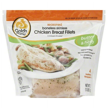 GNP Farms Gold N Plump Chicken Breast Fillets, 4 ea