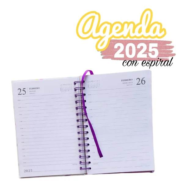 Agenda Digital 2025 Planner 2025 - Agenda 2025, Enero 2025 - Diciembre 2025, Agenda Semanal Y Mensual, Agenda Diaria Agendas Profesionales