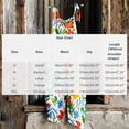 thumbnail image 3 of Mifsaly Floral Print Linen Bib Overalls Women Wide Leg Baggy Jumpsuit Summer Beach Vacation One Piece Playsuit Adjustable Tie Shoulder Straps Casual Romper 2026 S, 3 of 5