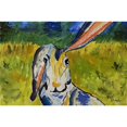 thumbnail image 1 of Tapis de Porte Portrait de Lapin 30 x 50 Po, 1 of 1