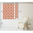 thumbnail image 5 of Ambesonne Orange Peel & Stick Wallpaper for Home, Japanese Dreamy Flowers Art, 13"x72", Blue Grey Vermilion Blush, 5 of 5