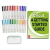 Cricut Ultimate Bundle - 30 Pack Fine Point Pen Set, XL Scraper, Beginner Guide