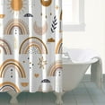 thumbnail image 4 of Waterproof Bohemian Shower Curtain 72x72 Inch Boho Style Polyester Unique Shower Curtain for Bathroom Hotel Home Decor with 12 Plastic Hooks, 4 of 4