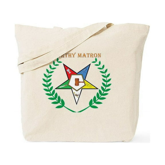 CafePress - OES Worthy Matron Tote Bag - Unisex Canvas Tote Bag, Beige, 1-Piece