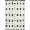 thumbnail image 4 of nuLOOM Joanna Diamond Trellis Soft Shag Fringe Area Rug, 2' 8" x 8', Runner, Joanna Beige, 4 of 5
