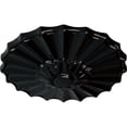 thumbnail image 3 of Ekena Millwork 9"OD x 1 3/8"P Shakuras Ceiling Medallion (Fits Canopies up to 1 3/8"), Hand-Painted Black Pearl, 3 of 7