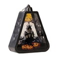 thumbnail image 3 of CoreLiving Halloween Lantern Decorative LED Halloween Lanterns with Warm Light for Porch Tabletop Indoor Halloween Decor Spooky Party Night Lamp, 3 of 10